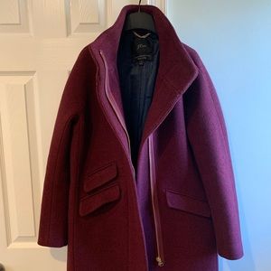 J. Crew Stadium Cloth Coat by Nello Gori